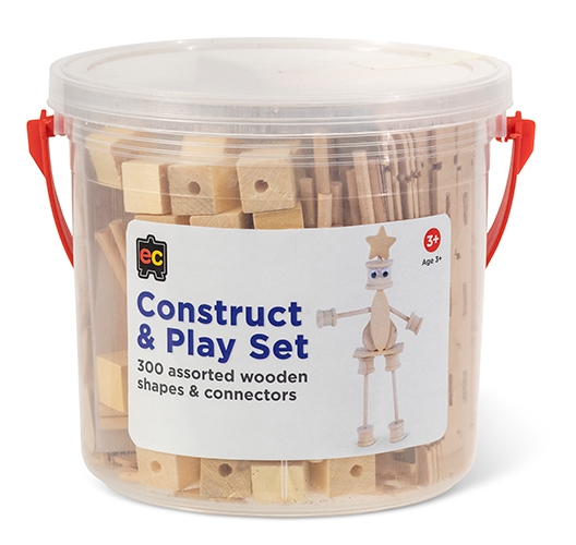 Construction Play Set Natural Tub300 EC